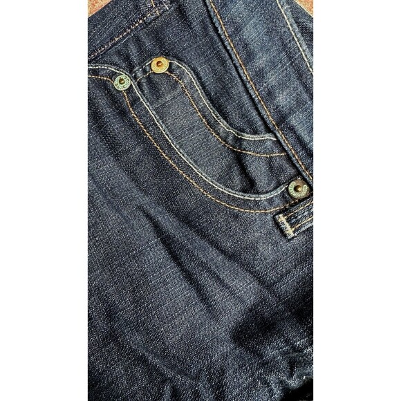 Beyonce House of Dereon Women's Jeans Hip Hop Size 2YK Vintage Grunge embroidere - Picture 8 of 12